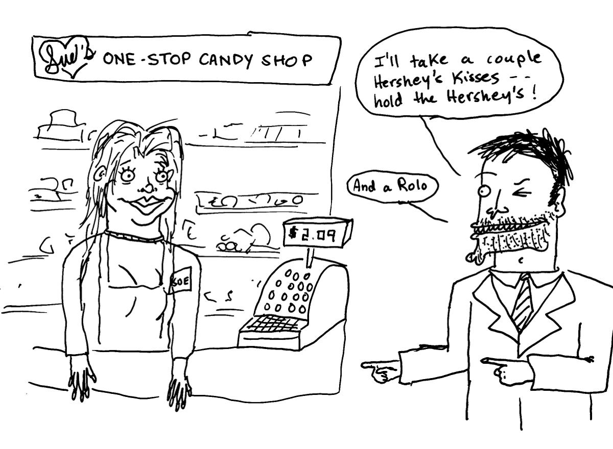 Oh, The Candy Man Can